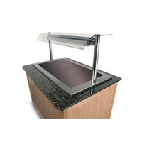 Victor Impression Food Display - ihhp3 granite wood
